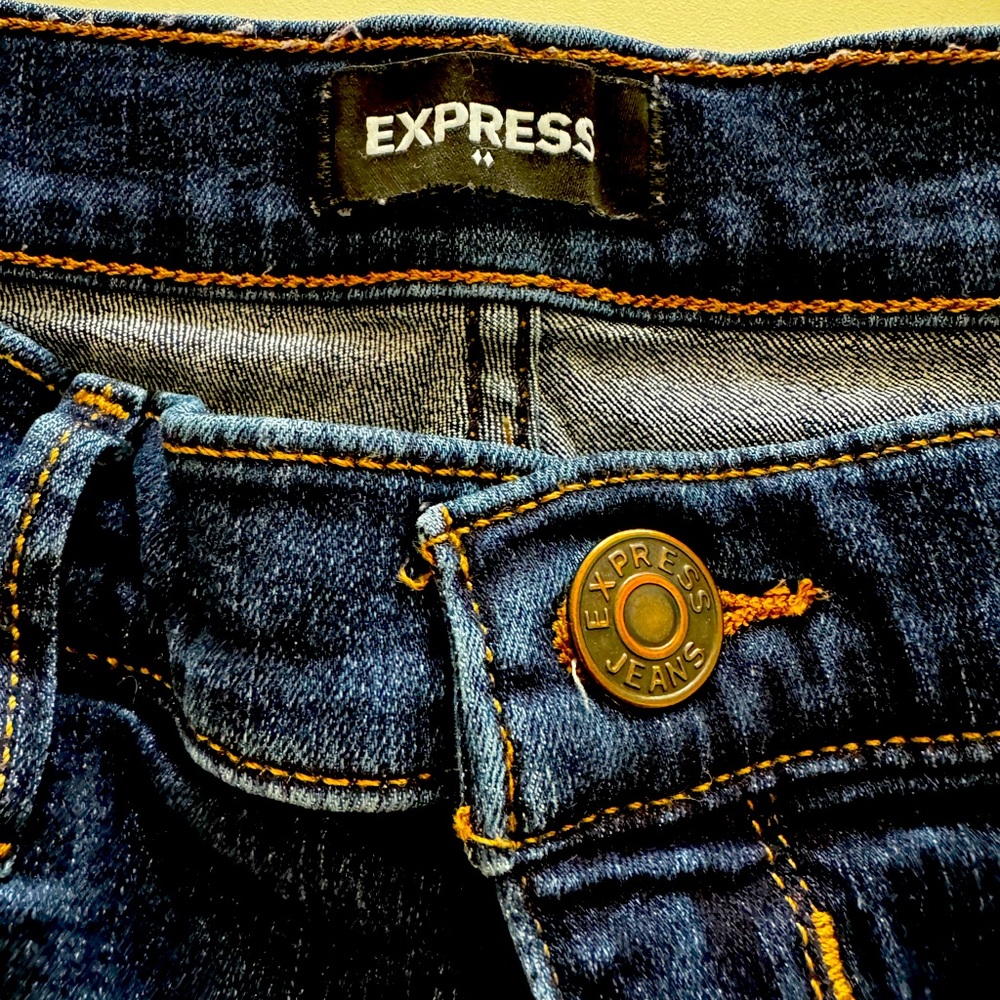 Express Jeans 12R Stretch Legging Mid-rise